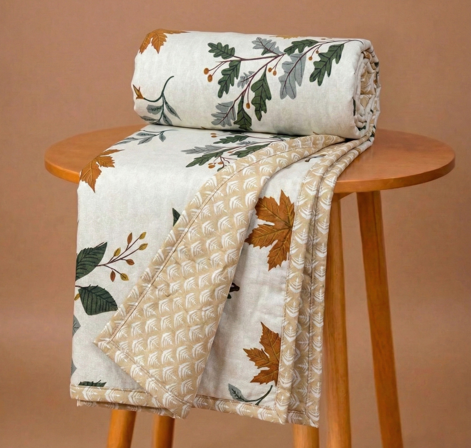 Image of VAS COLLECTIONS Floral Single Dohar for AC Room