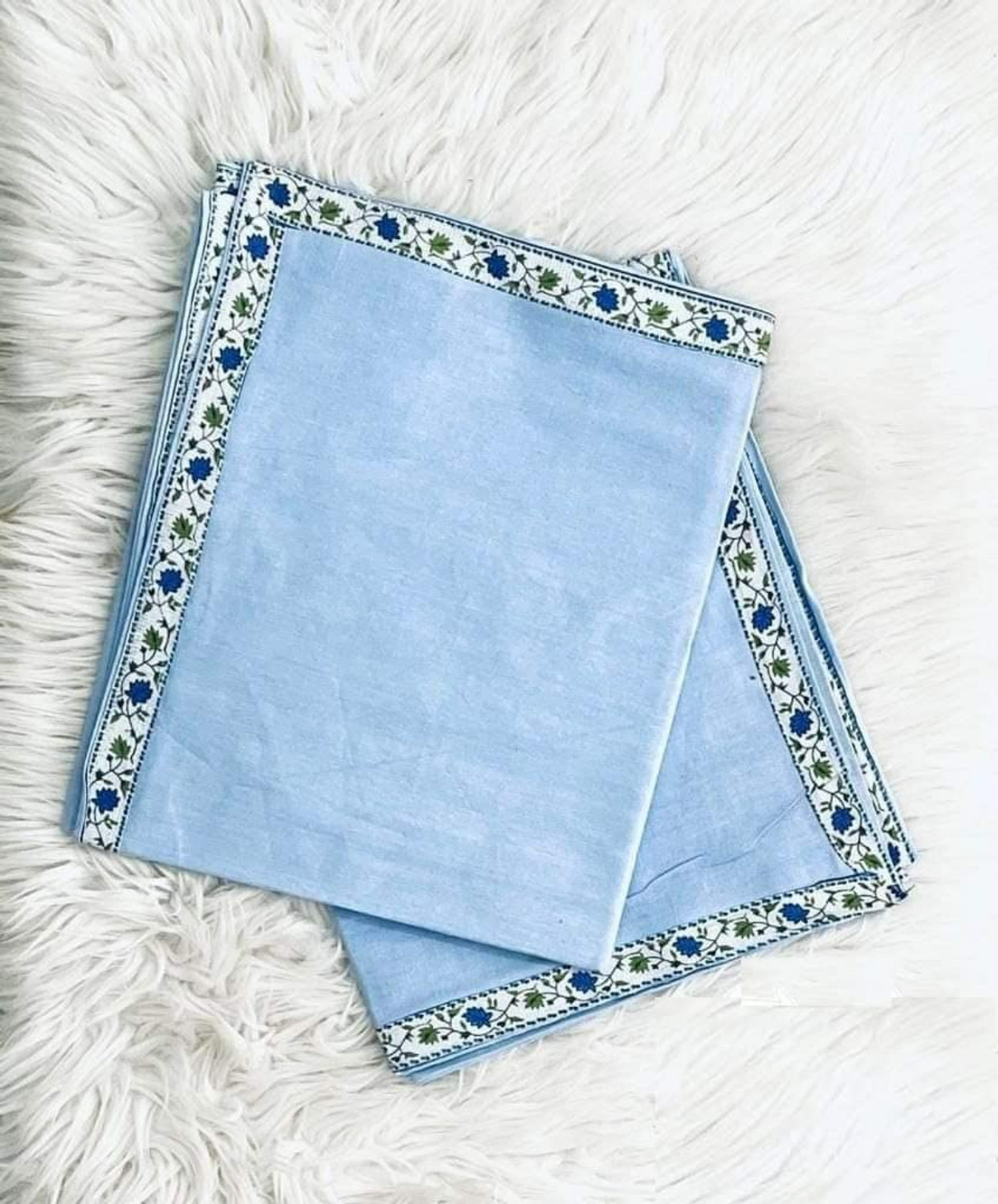 Image of Urban Arts Solid Single Top Sheet for AC Room