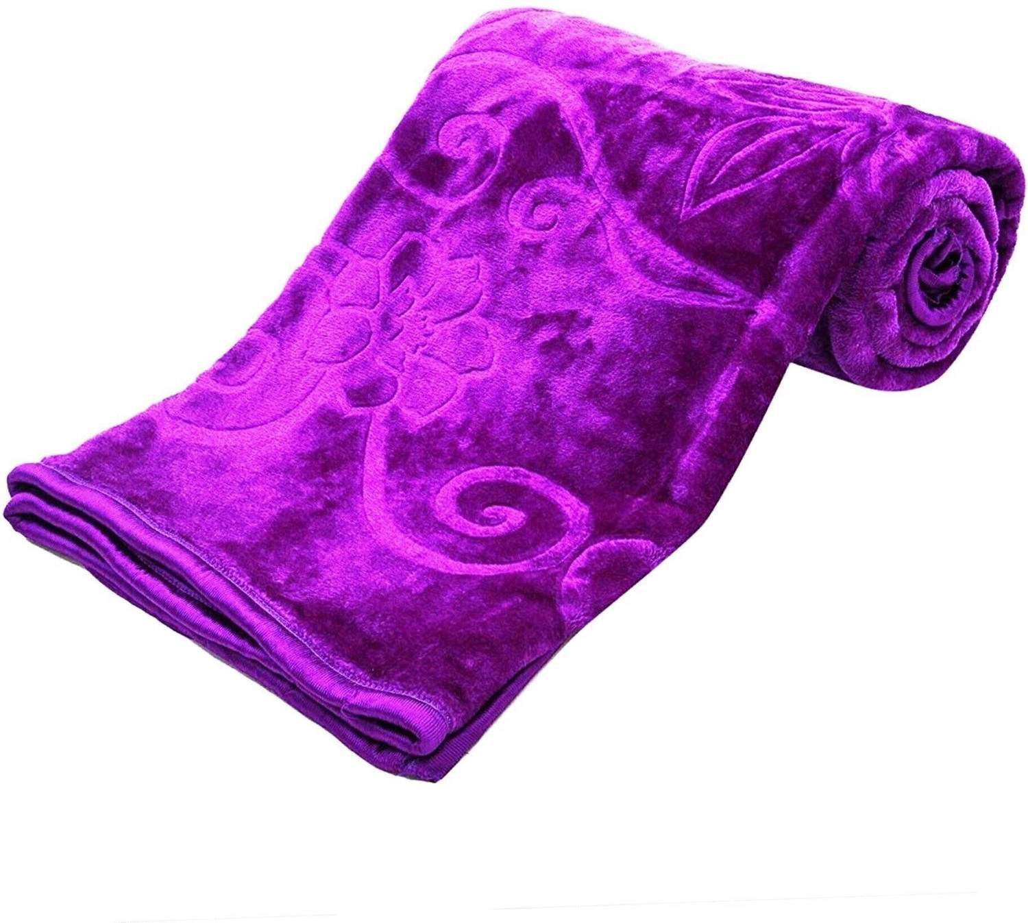 Image of Convalexa Floral King Mink Blanket for Heavy Winter