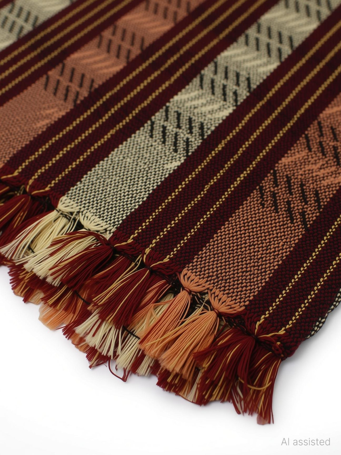 Image of Saagar Tex Striped Double AC Blanket for Heavy Winter