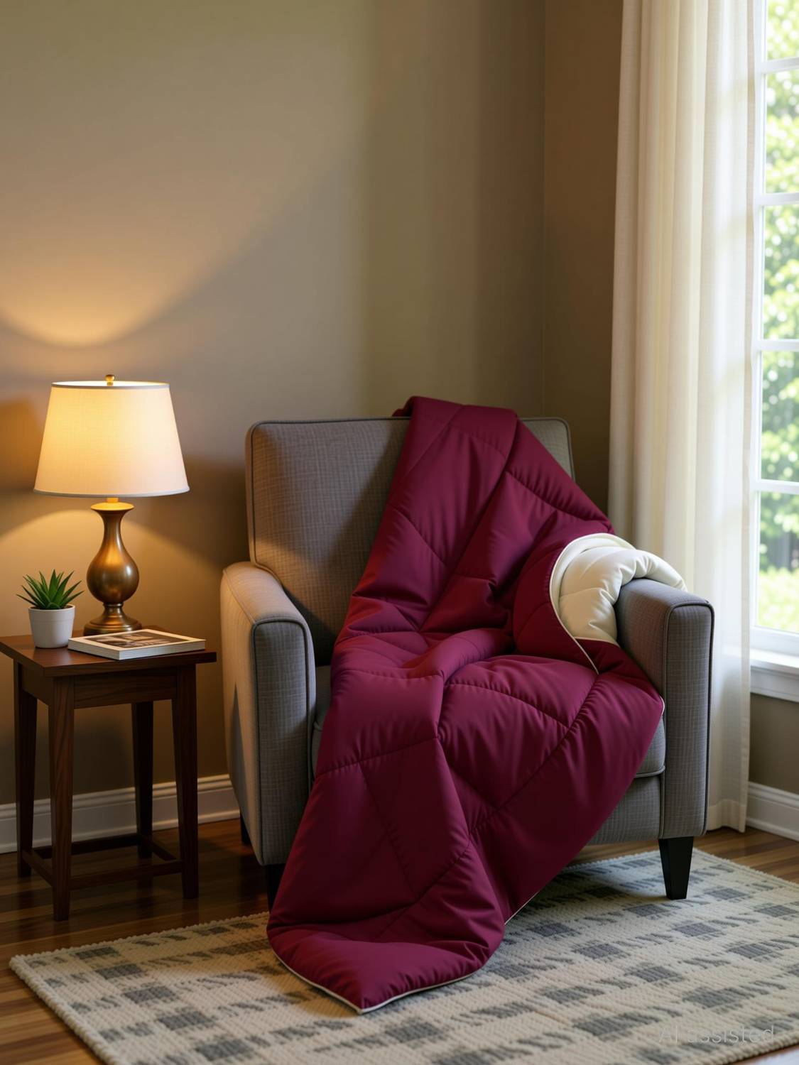 KEA Solid Double Comforter for  Heavy Winter