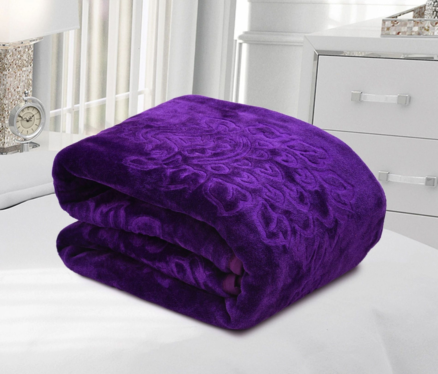 Image of Swikon star Abstract Double Mink Blanket for Heavy Winter