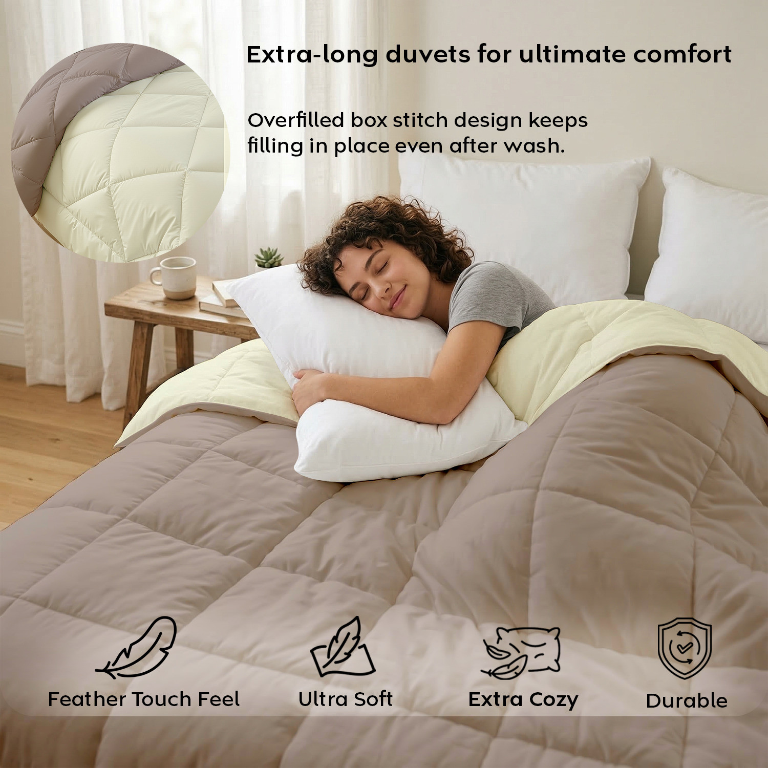Image of AYKA Printed Double Comforter for AC Room
