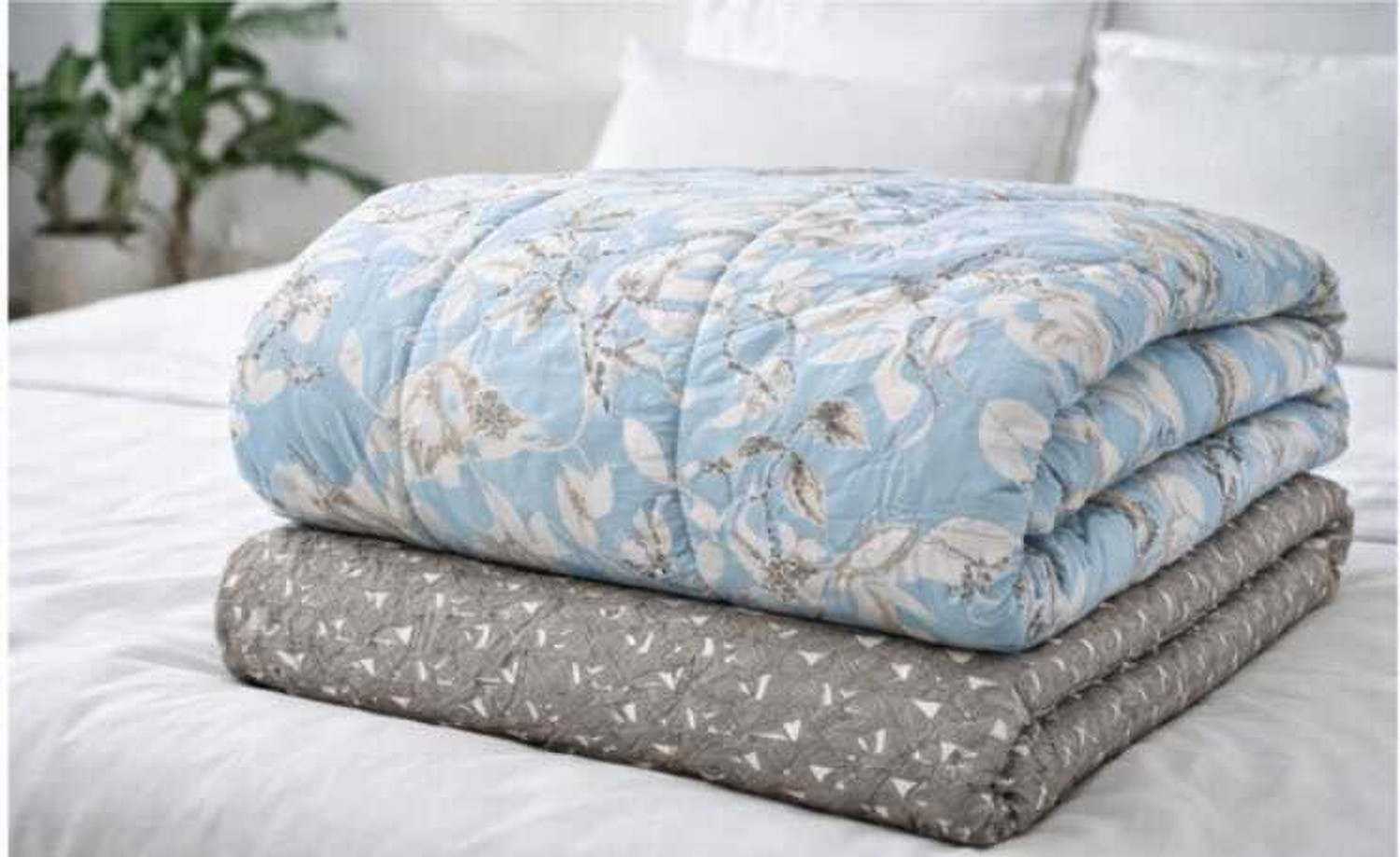 Image of EMLY Printed King AC Blanket for AC Room
