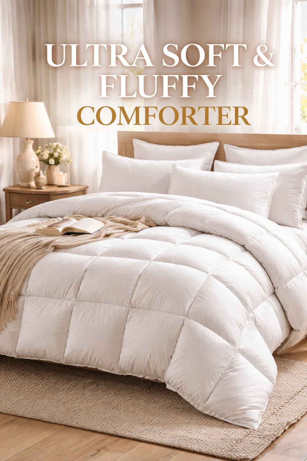 Image of OSONICTEXTILE Solid King Comforter for All Season