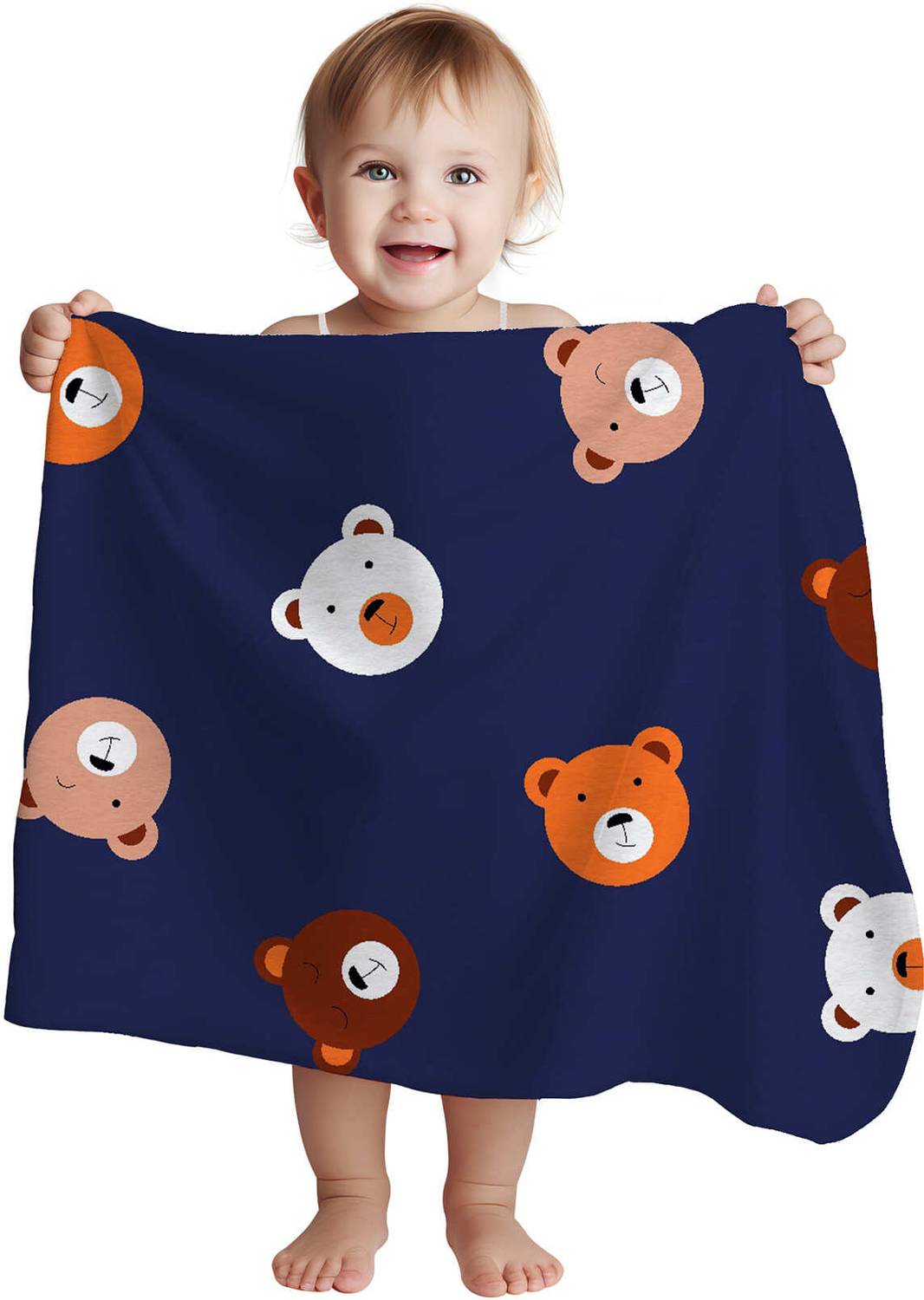 1st Step Printed Single Crib Baby Blanket for AC Room