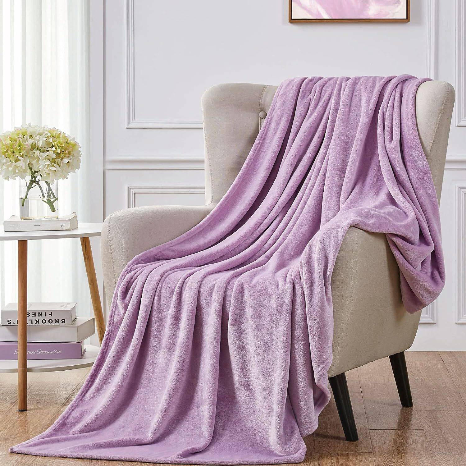 AMBERBLISH HOMES Solid Double AC Blanket for Mild Winter