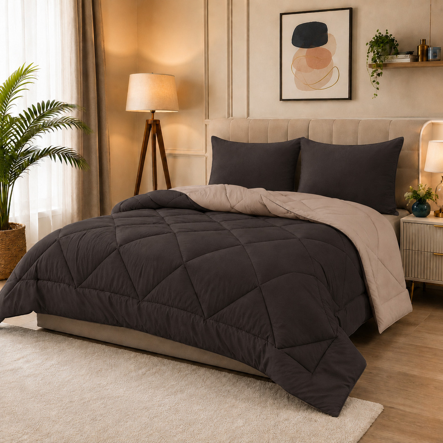 Image of Dream Homme Solid Single Comforter for AC Room