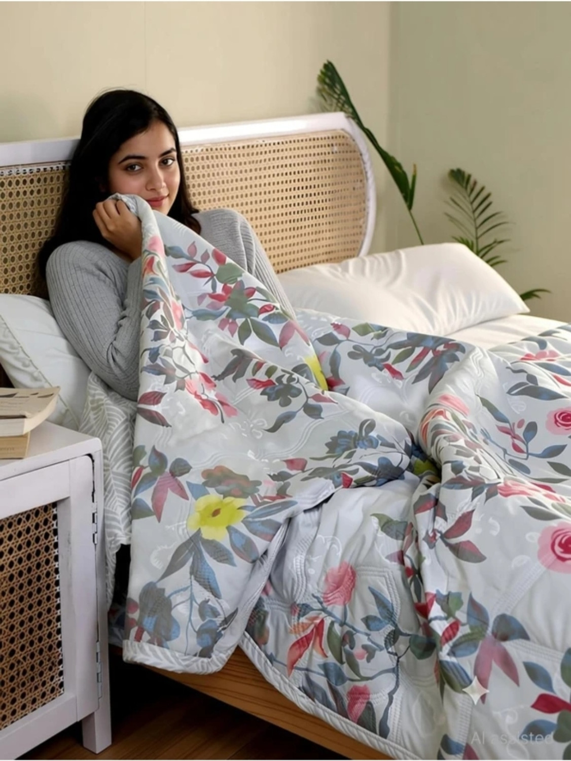 Image of SPENTO Printed Double Comforter for AC Room