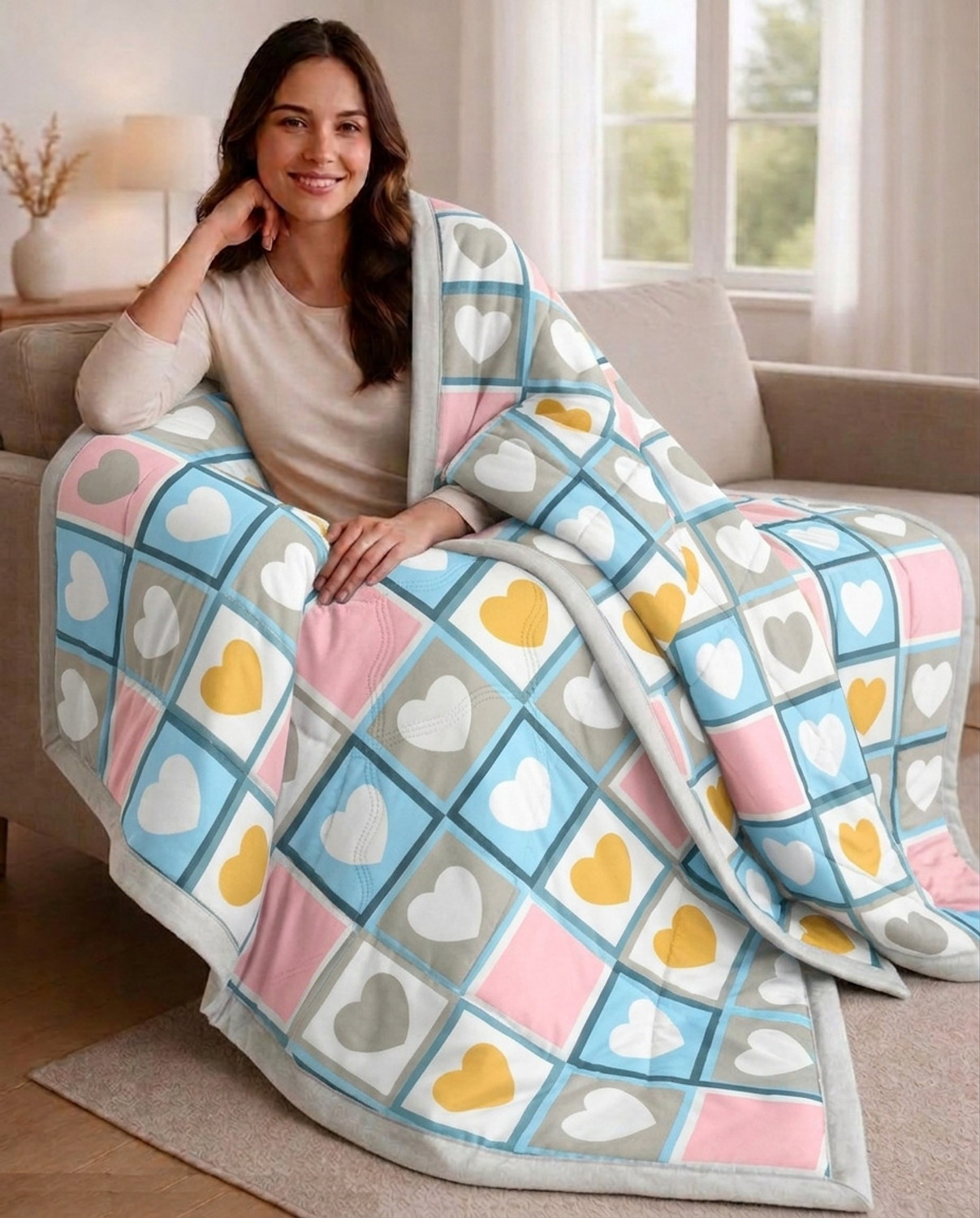 Image of Domessence 3D Printed Double Comforter for AC Room