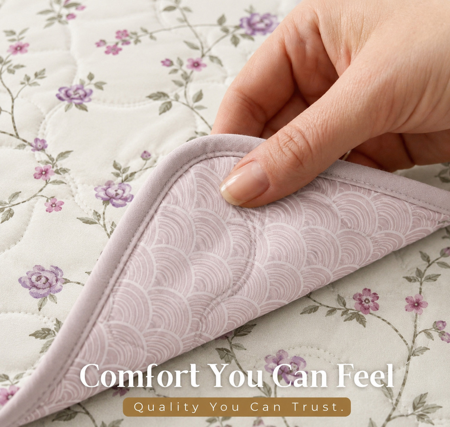 Image of Indian Weavers home store Floral Double Comforter for AC Room