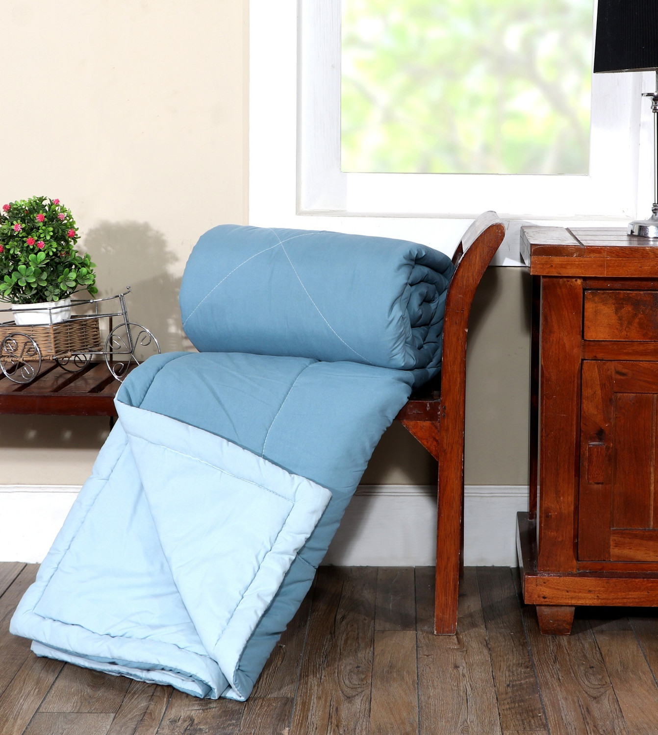 Image of OSONICTEXTILE Solid King Comforter for All Season