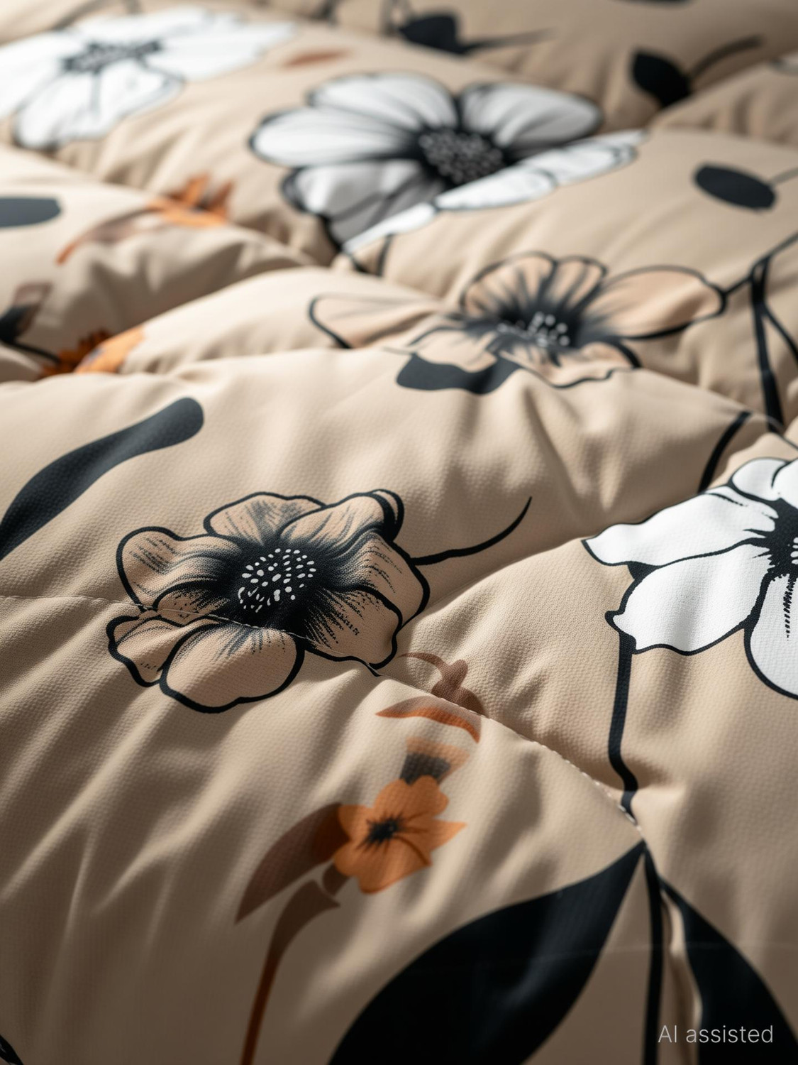 Image of Moonroof Printed Queen Comforter for AC Room (Microfiber, SURAJMUKHI)