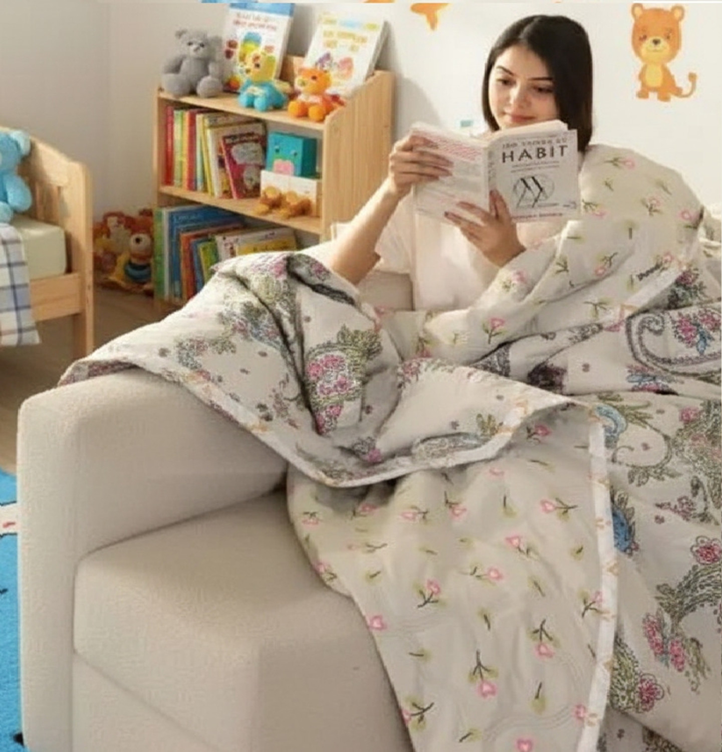 Image of harleen 3D Printed King Comforter for All Season