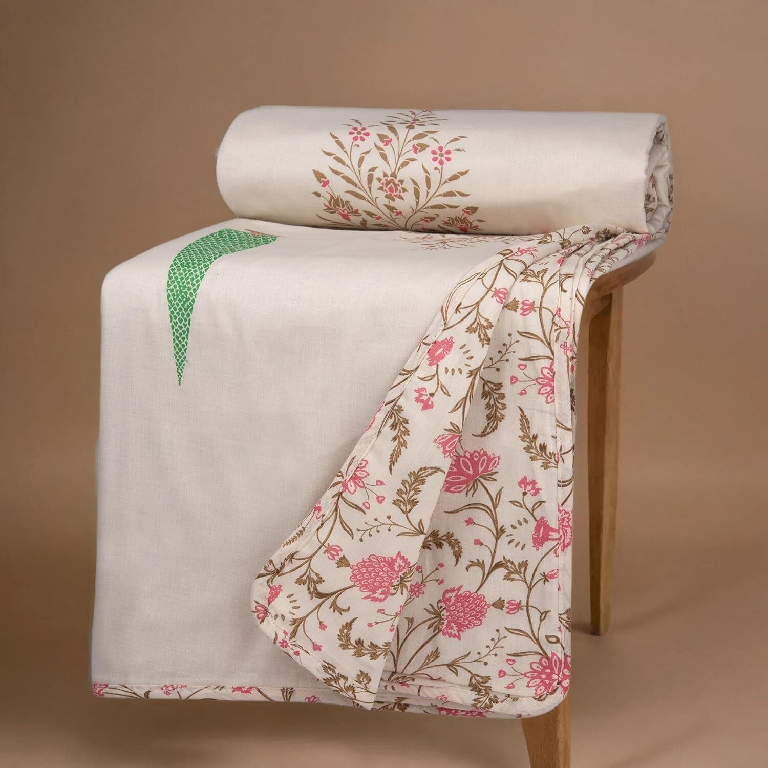 Image of Huesland Floral Crib Dohar for AC Room