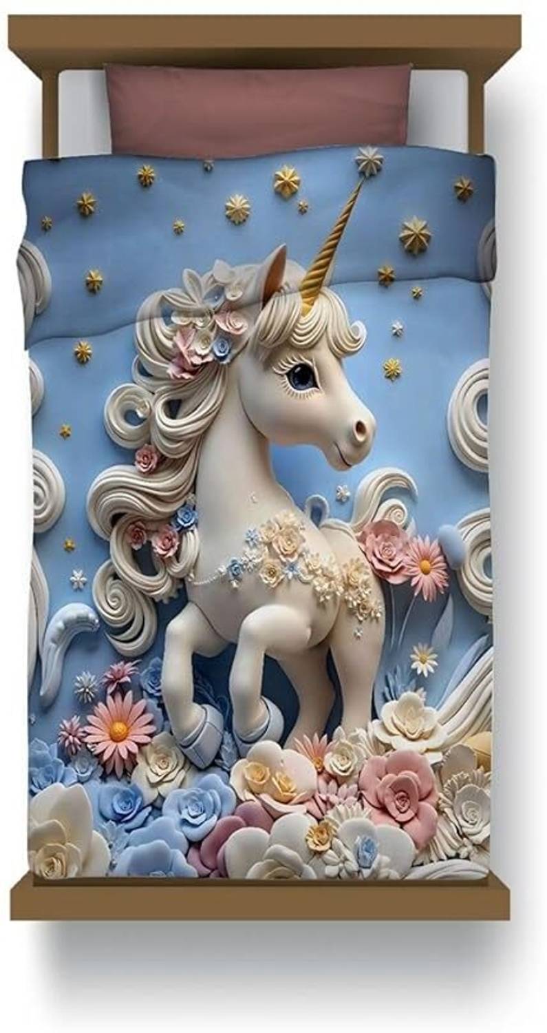 24x7 Home Store Cartoon Single Comforter for  AC Room