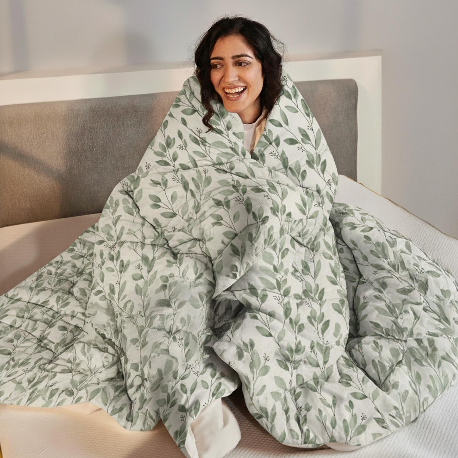 Image of SleepyCat Printed Single Comforter for AC Room