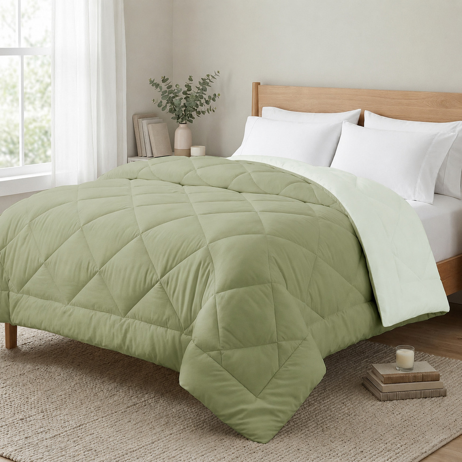 Image of Indian Weavers home store Solid Double Comforter for Mild Winter