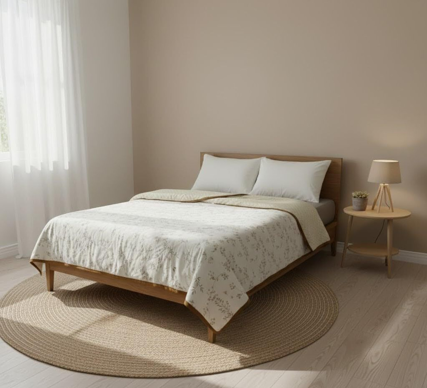 Image of HomeCent Printed Single Dohar for AC Room