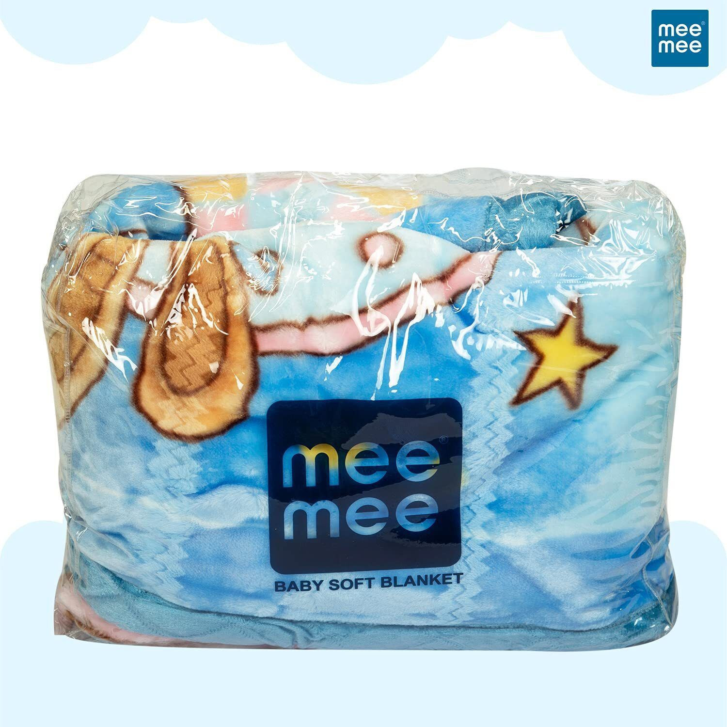 Image of MeeMee Printed Crib Mink Blanket for Heavy Winter