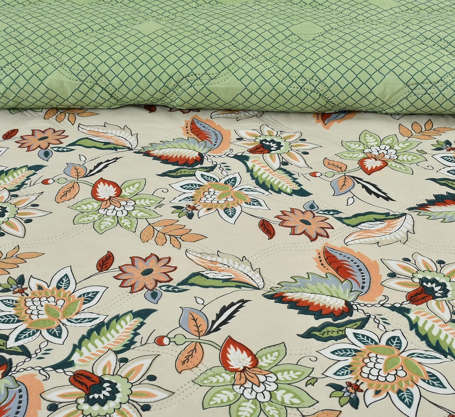 Image of Domessence Floral Double Comforter for AC Room