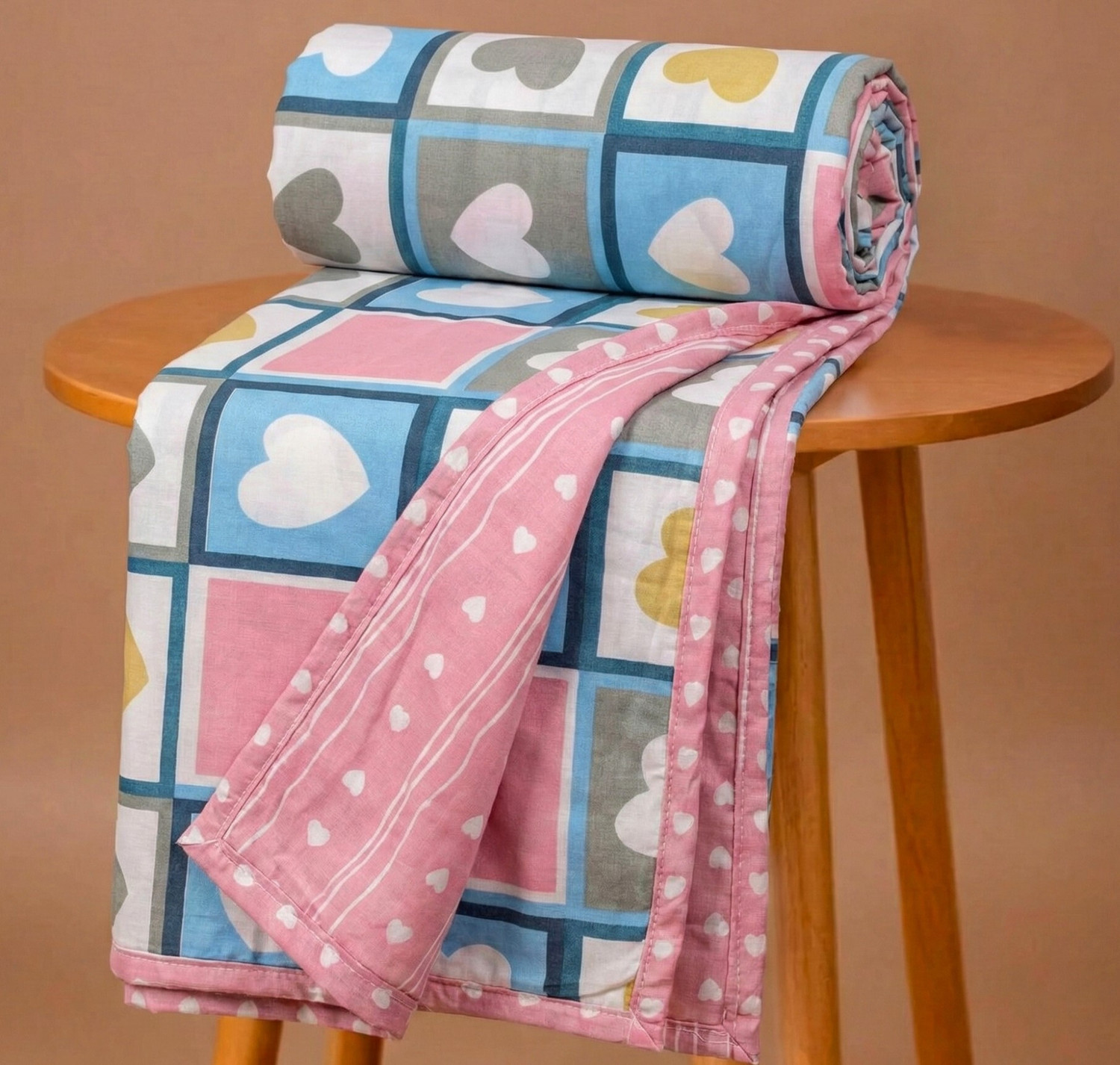 Image of VAS COLLECTIONS Floral Single Dohar for AC Room
