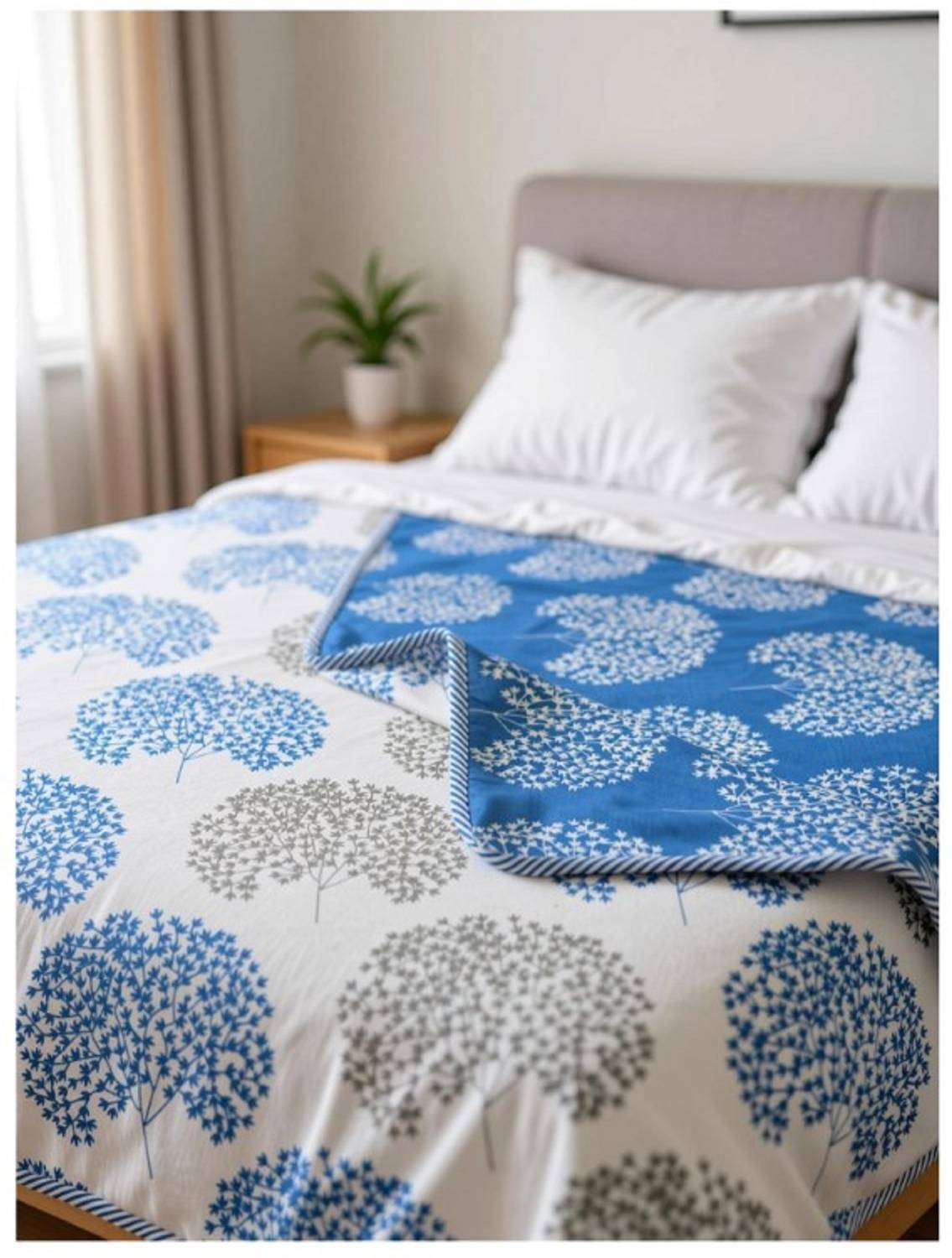 CHICERY Printed Single Dohar for AC Room
