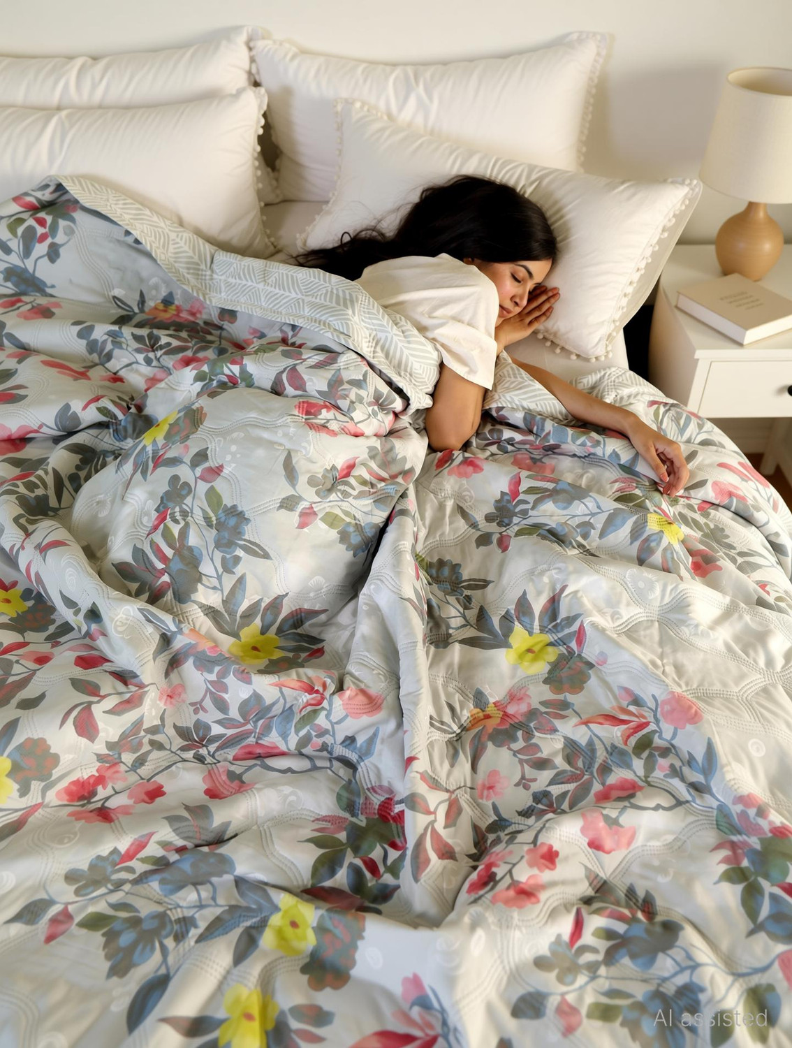 Image of SPENTO Printed Double Comforter for AC Room
