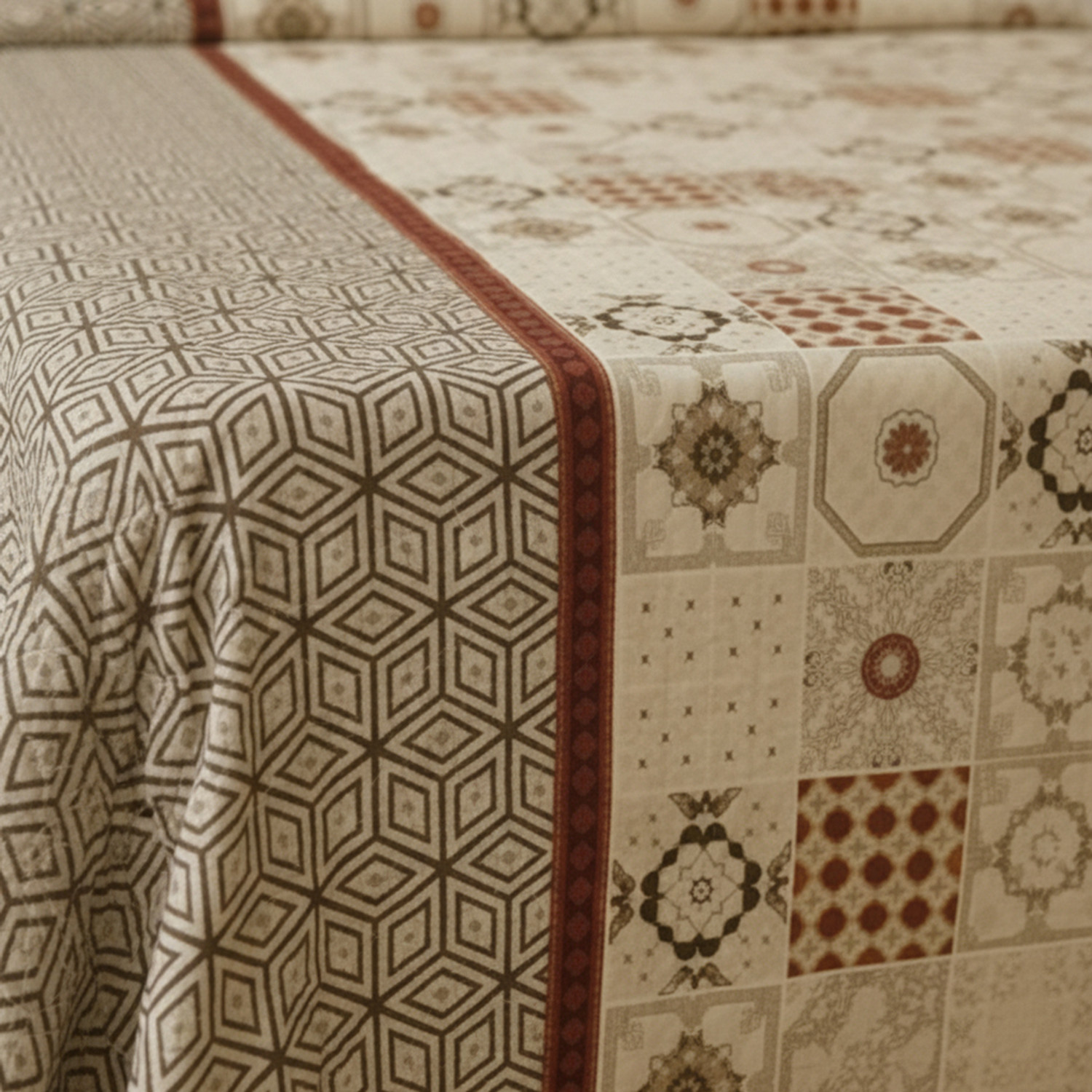 Image of Raymond Home Geometric Single Mink Blanket for Heavy Winter