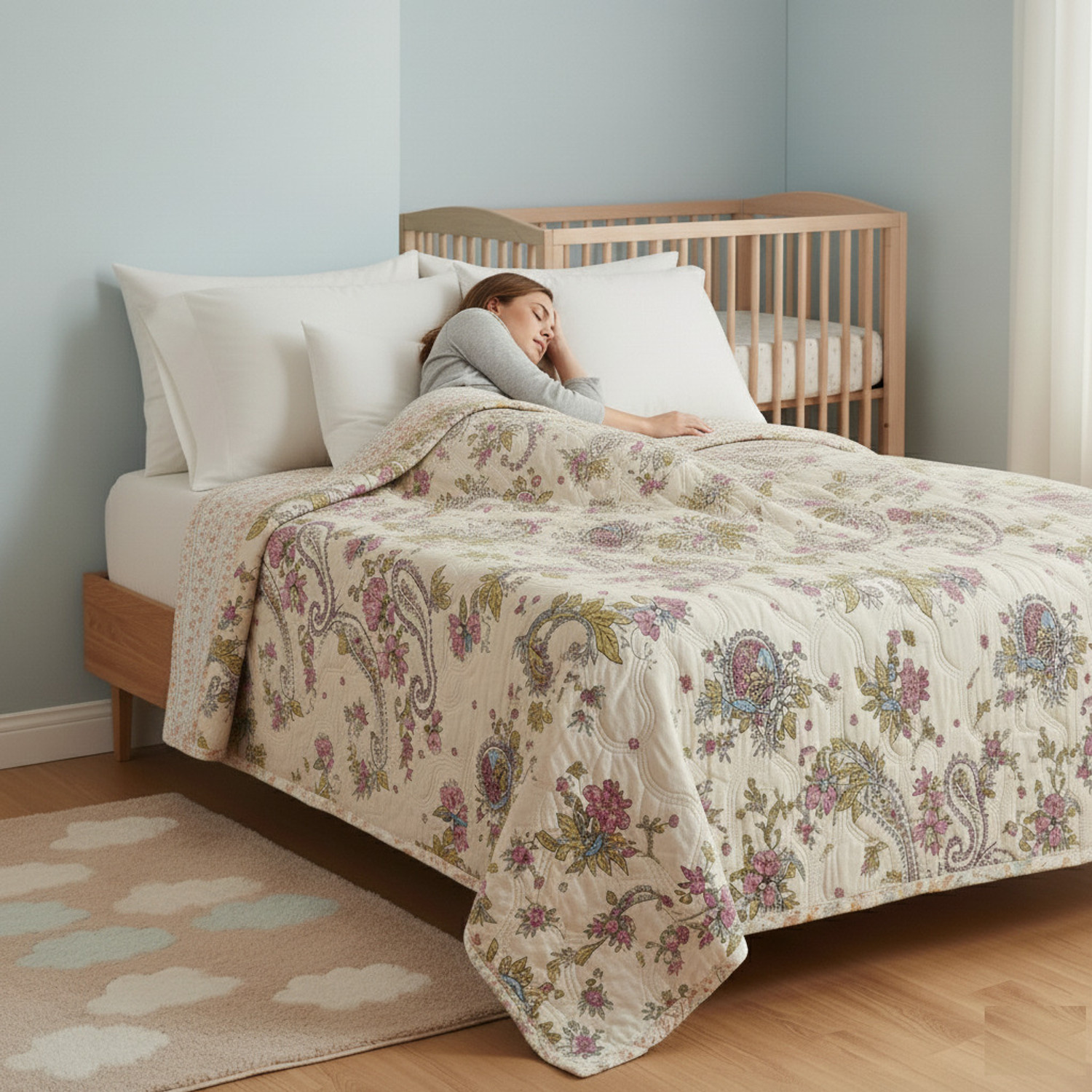 Image of harleen 3D Printed King Comforter for All Season