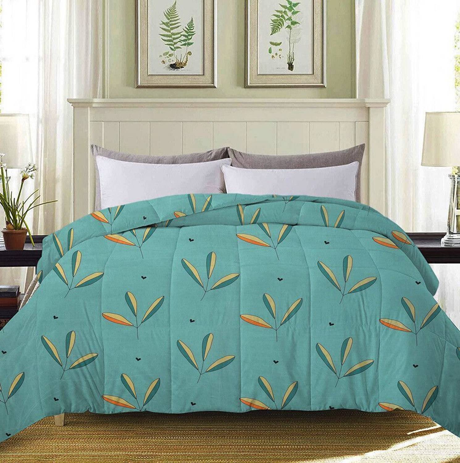 BSB HOME Printed Single Comforter for  Mild Winter
