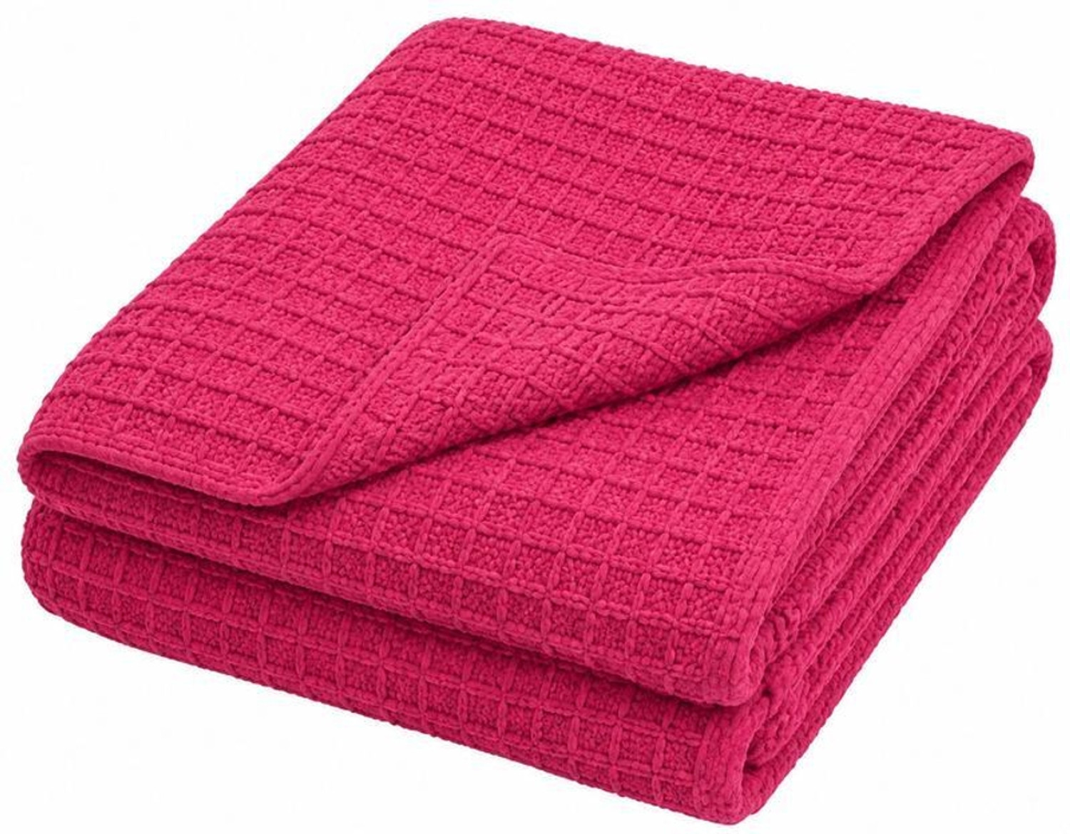 Image of Datch Solid Single Throw for All Season (Cotton, Pink)