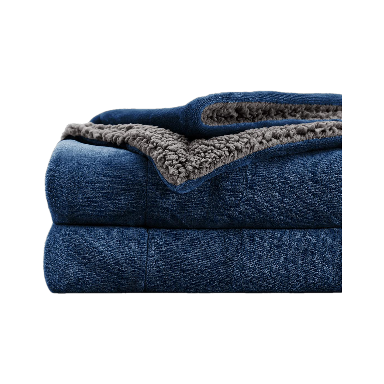 VAS Solid Double Sherpa Blanket for Winter - Image 3