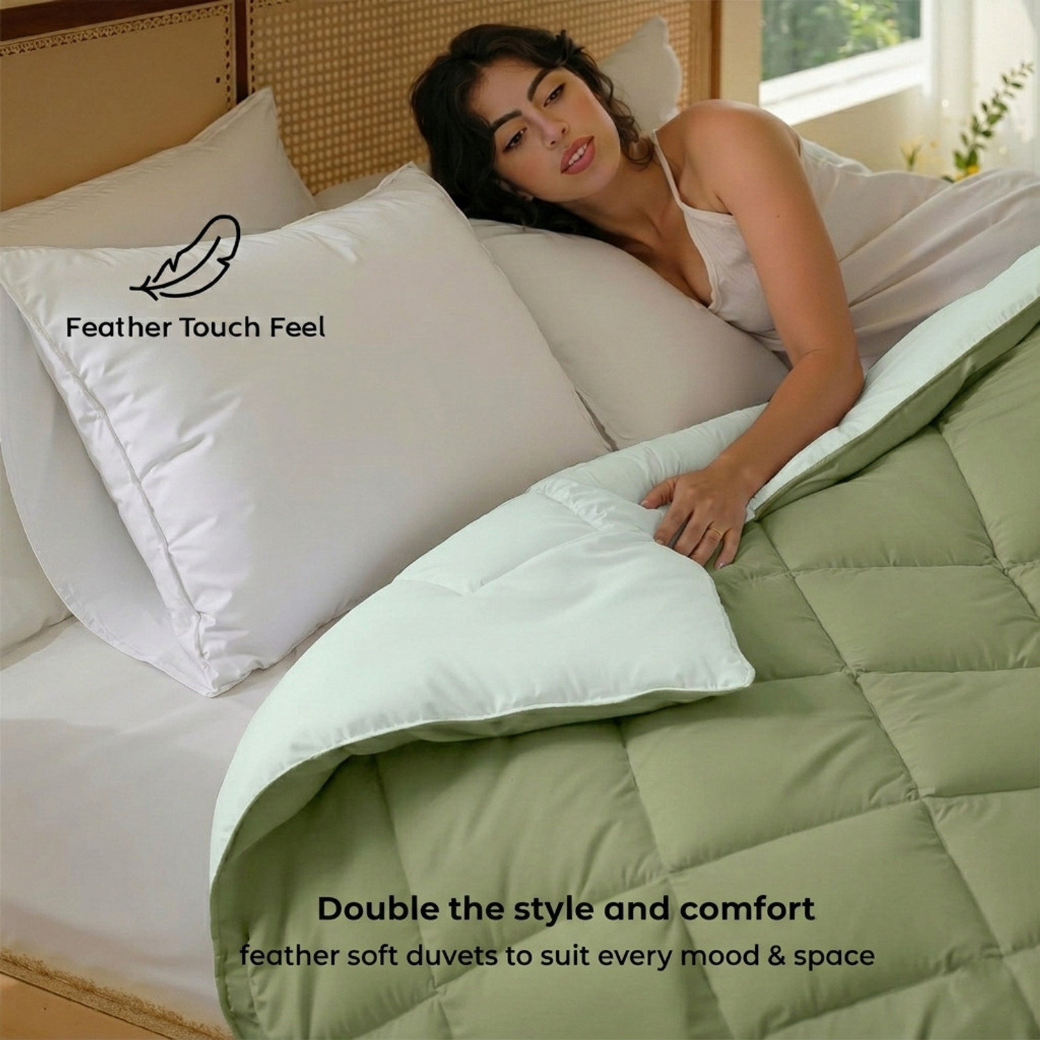 Image of Indian Weavers home store Solid Double Comforter for Mild Winter