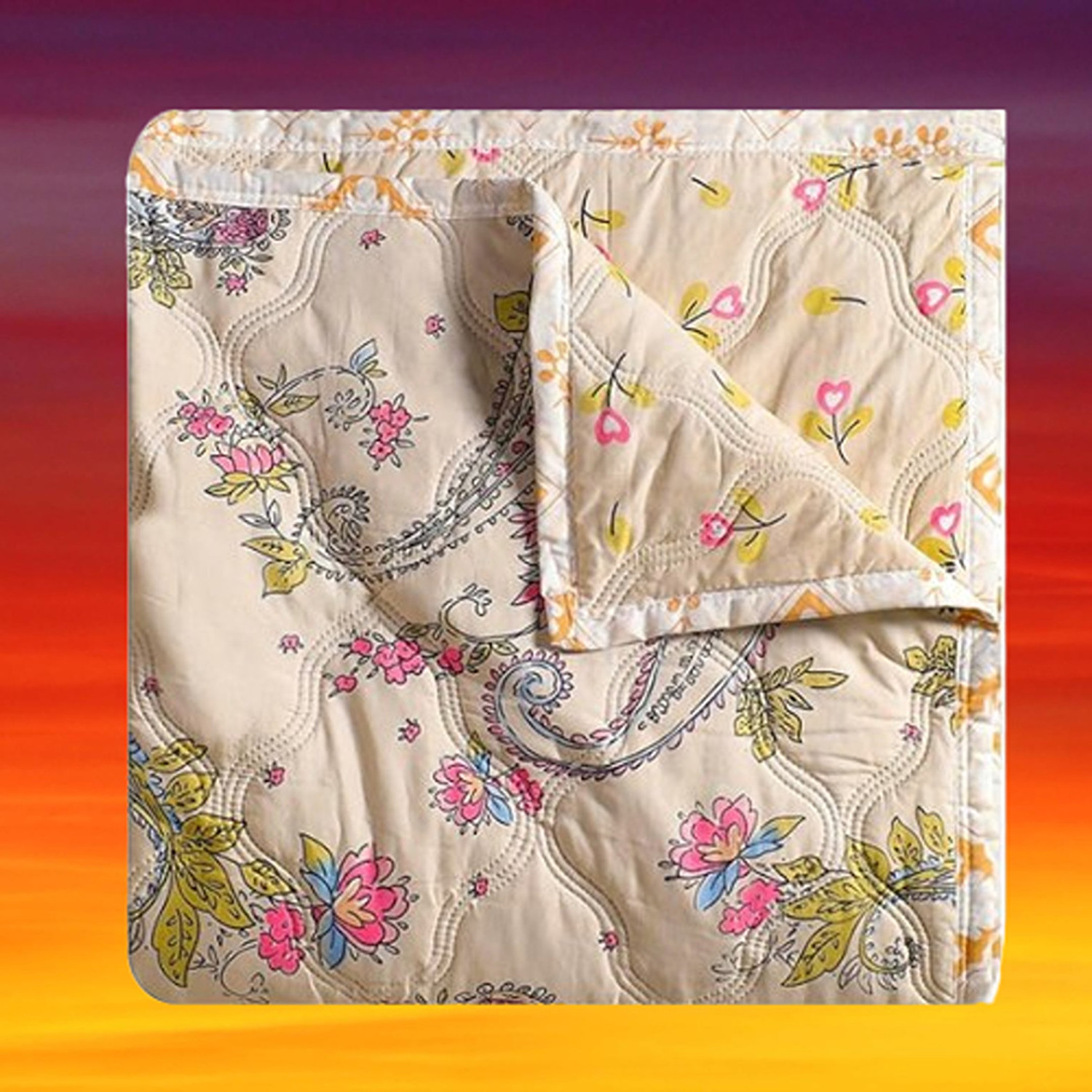 Image of KHUSHRIT Printed Double Dohar for AC Room
