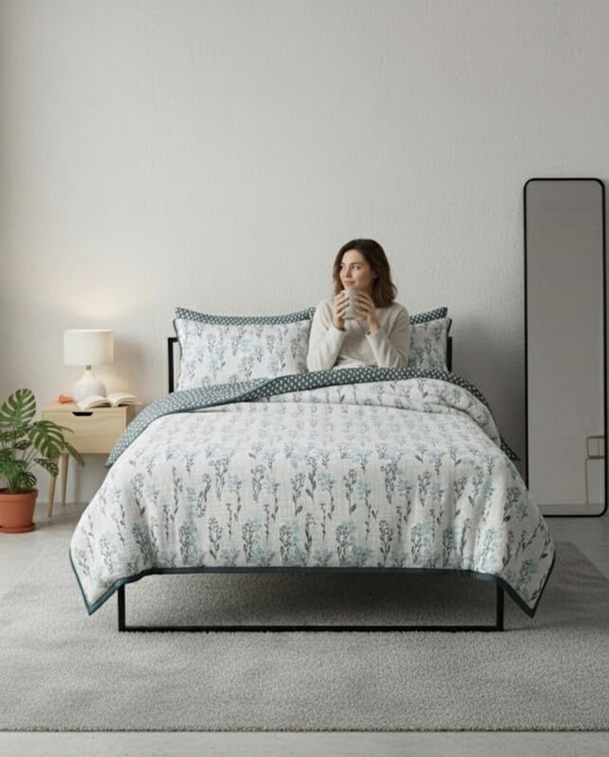 Image of HomeCent Printed Single Dohar for AC Room