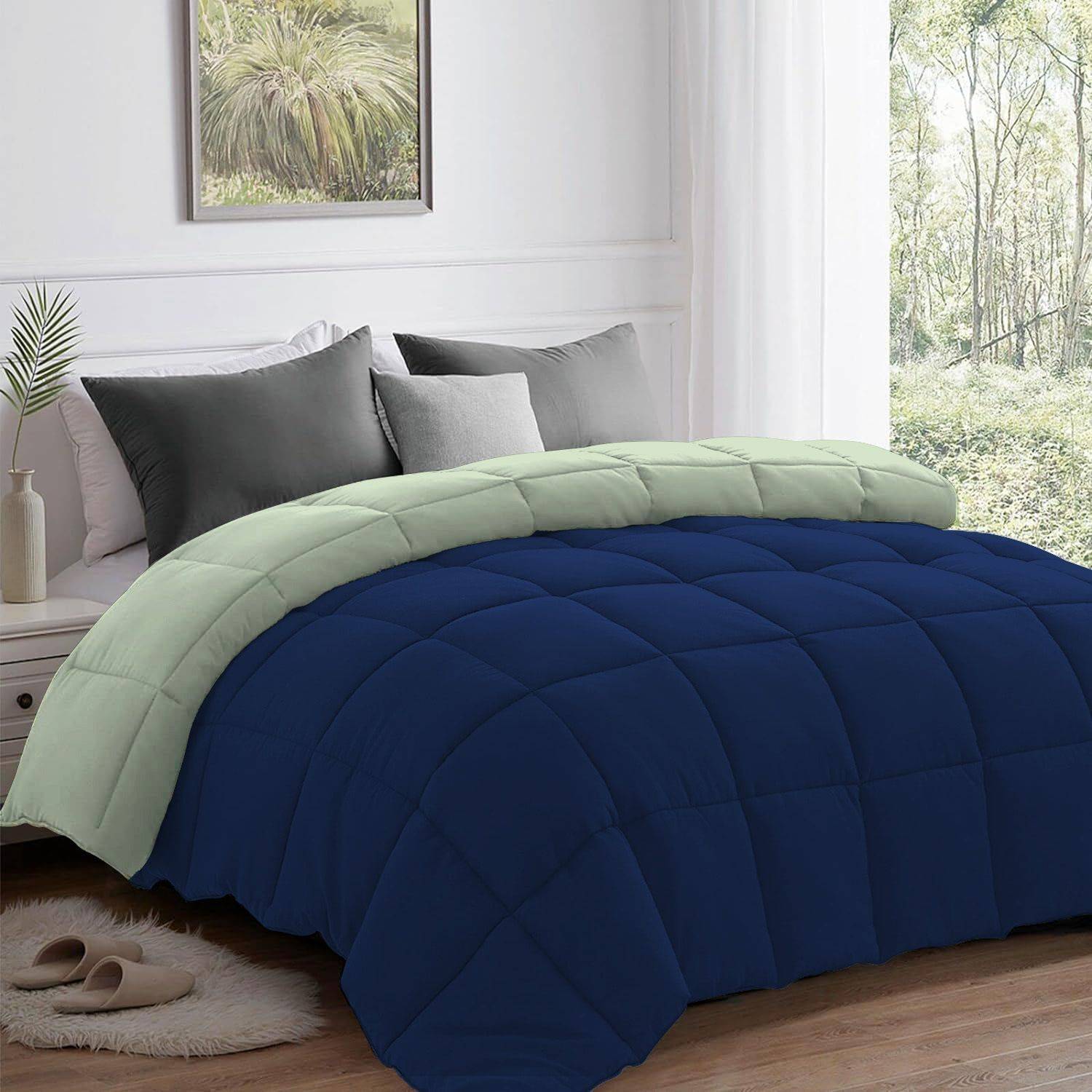 AYKA Geometric Double King AC Blanket