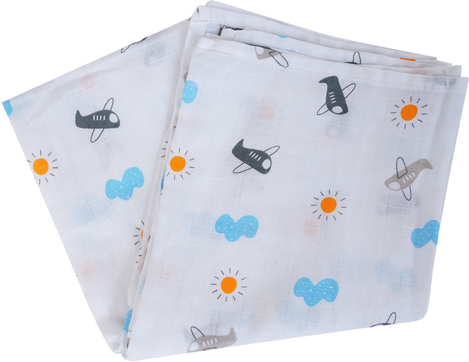 Image of kinandtin Printed, Animal, Cartoon Single Swaddling Baby Blanket for AC Room
