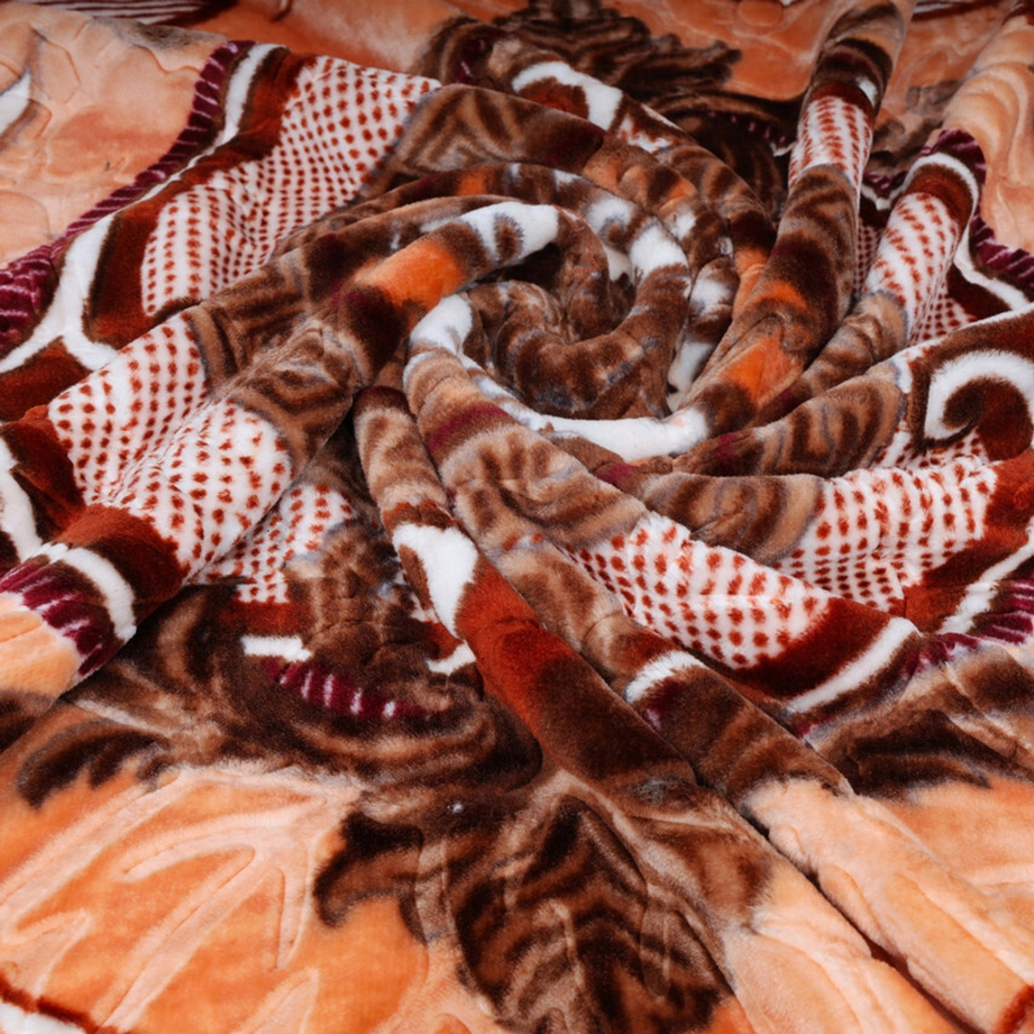 Image of MFI Printed Double Mink Blanket for AC Room