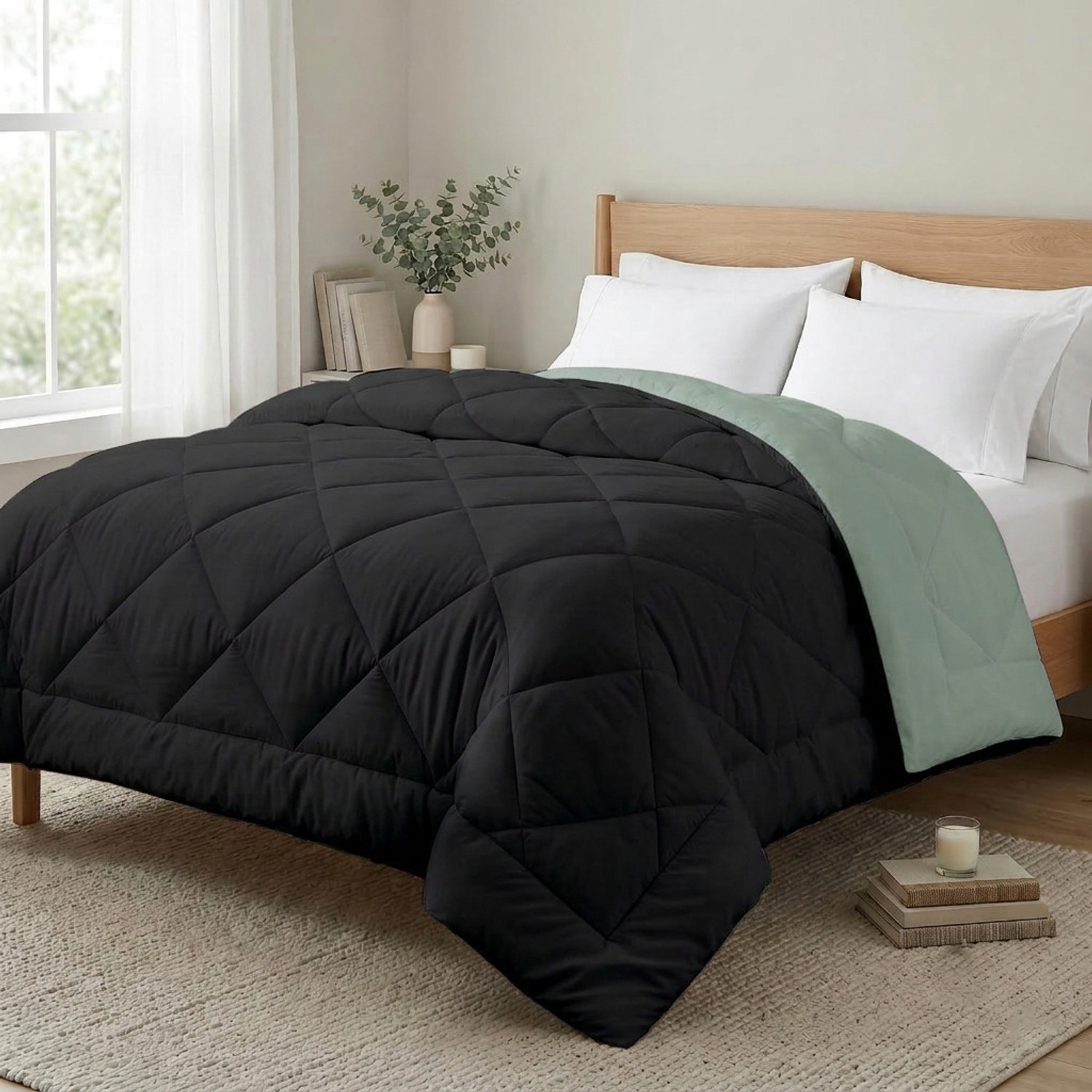 Image of Indian Weavers home store Solid Double Comforter for Mild Winter