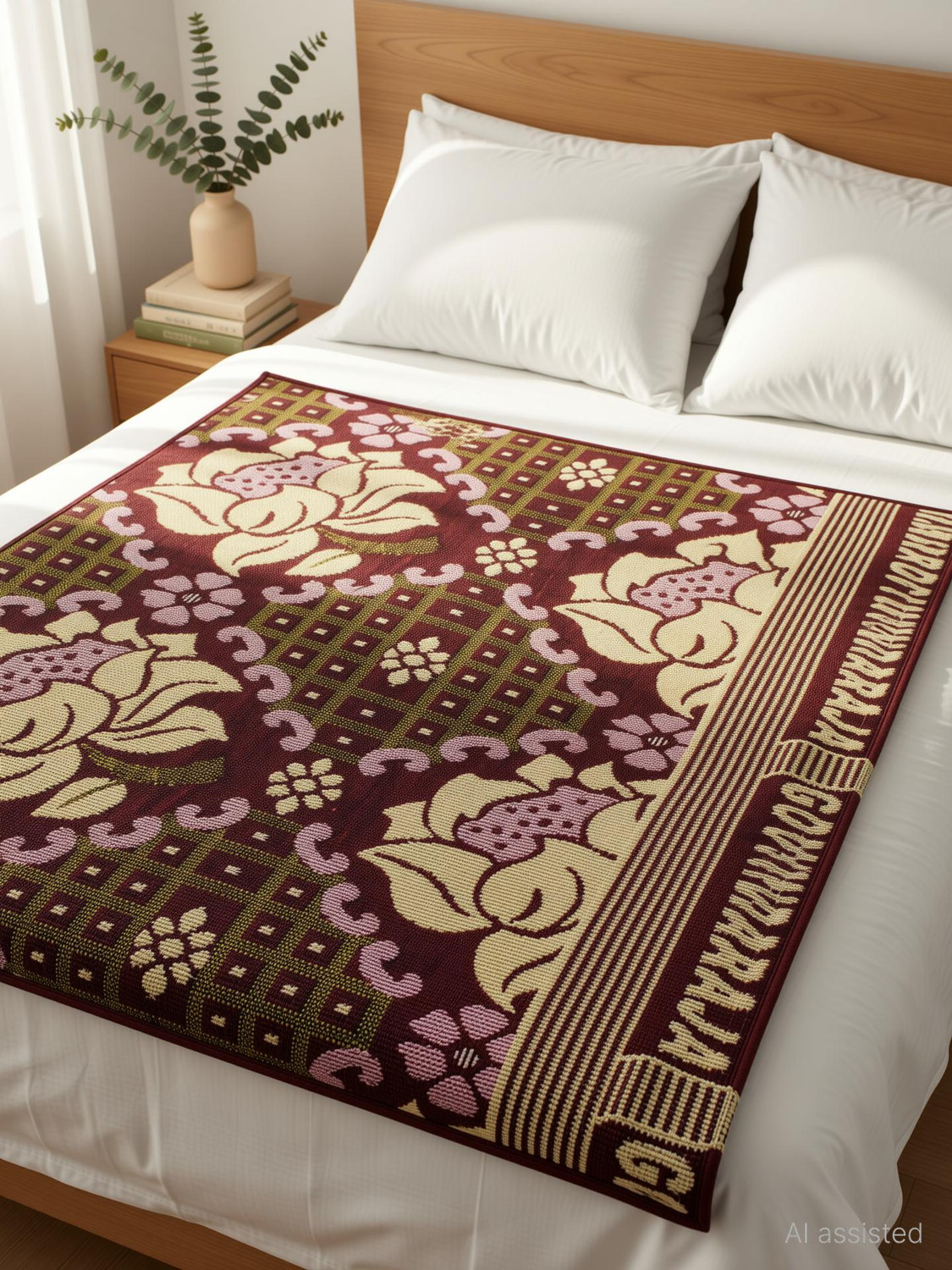 Image of Saagar Tex Floral Double AC Blanket for Heavy Winter