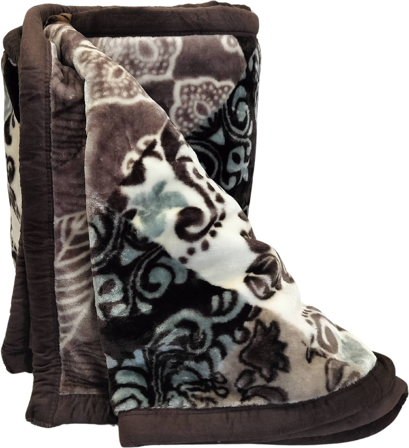 WARMZY Floral Double Weighted Blanket for Heavy Winter