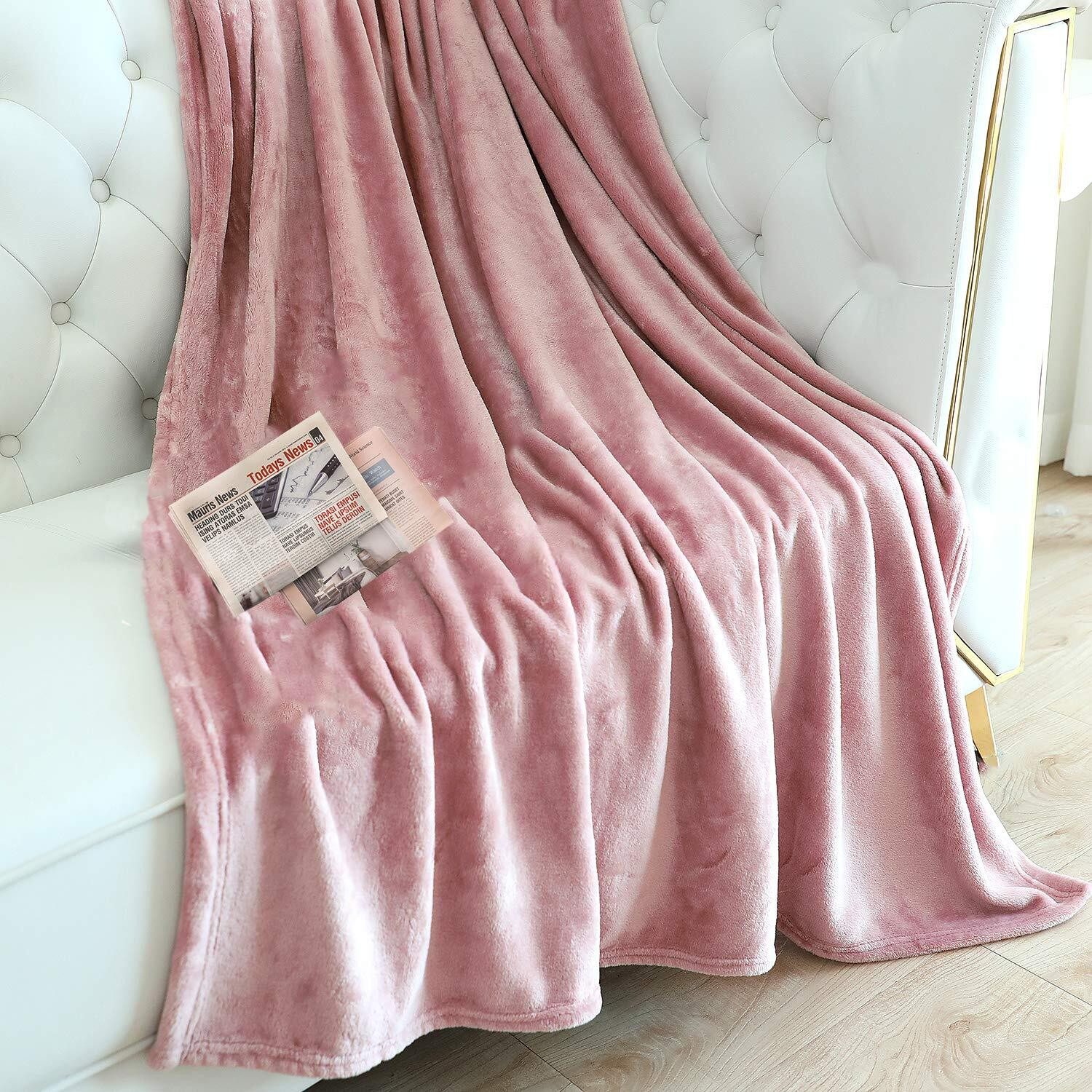 Image of AMBERBLISH HOMES Solid Double AC Blanket for Mild Winter