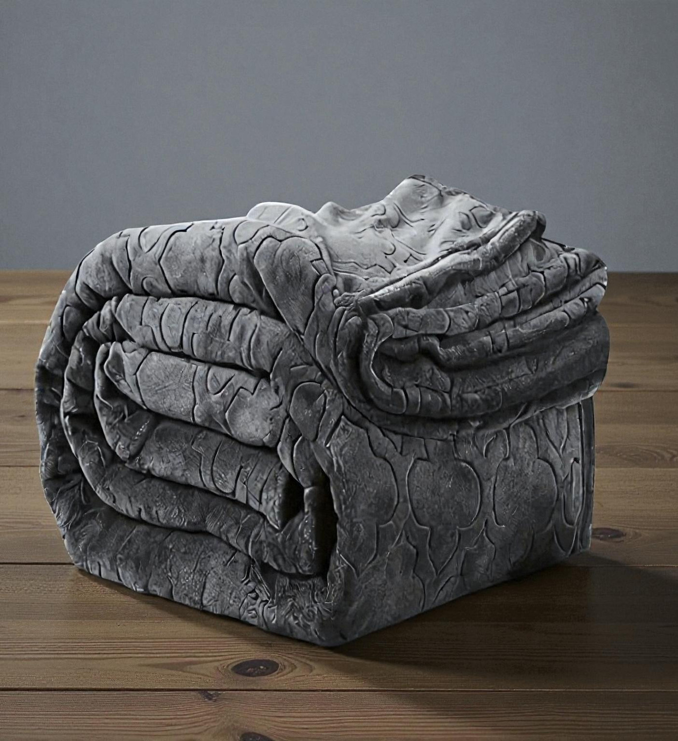 Image of Swikon star Floral Double Mink Blanket for Heavy Winter