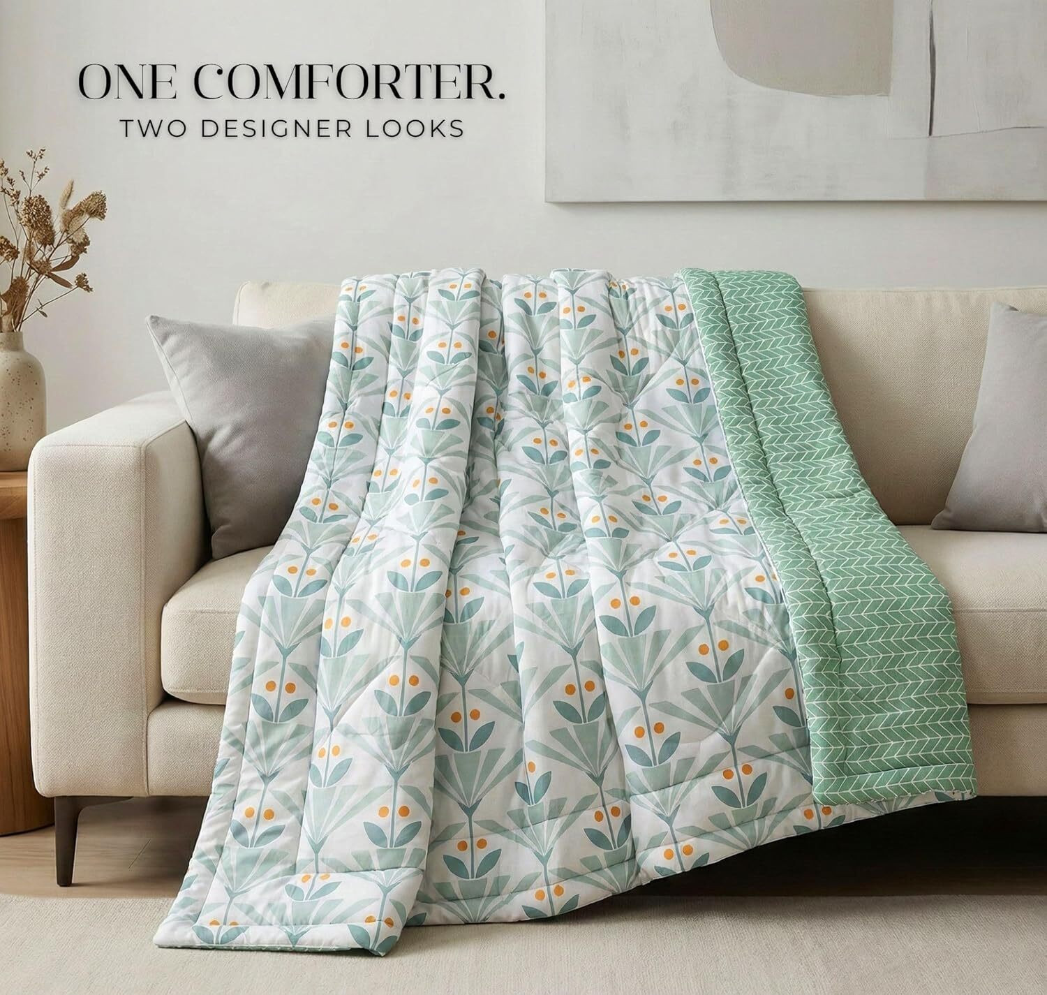 Image of AMEYAA Printed Double Comforter for AC Room