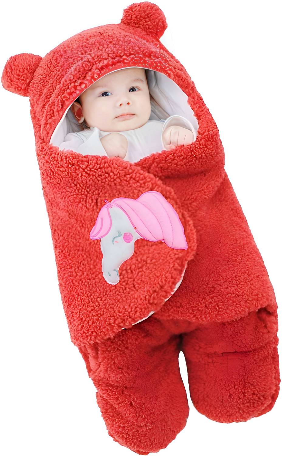 BRANDONN New Born Hooded Supersoft Swaddle Wrapper Cum Sleeping Bag For babies Sleeping Bag