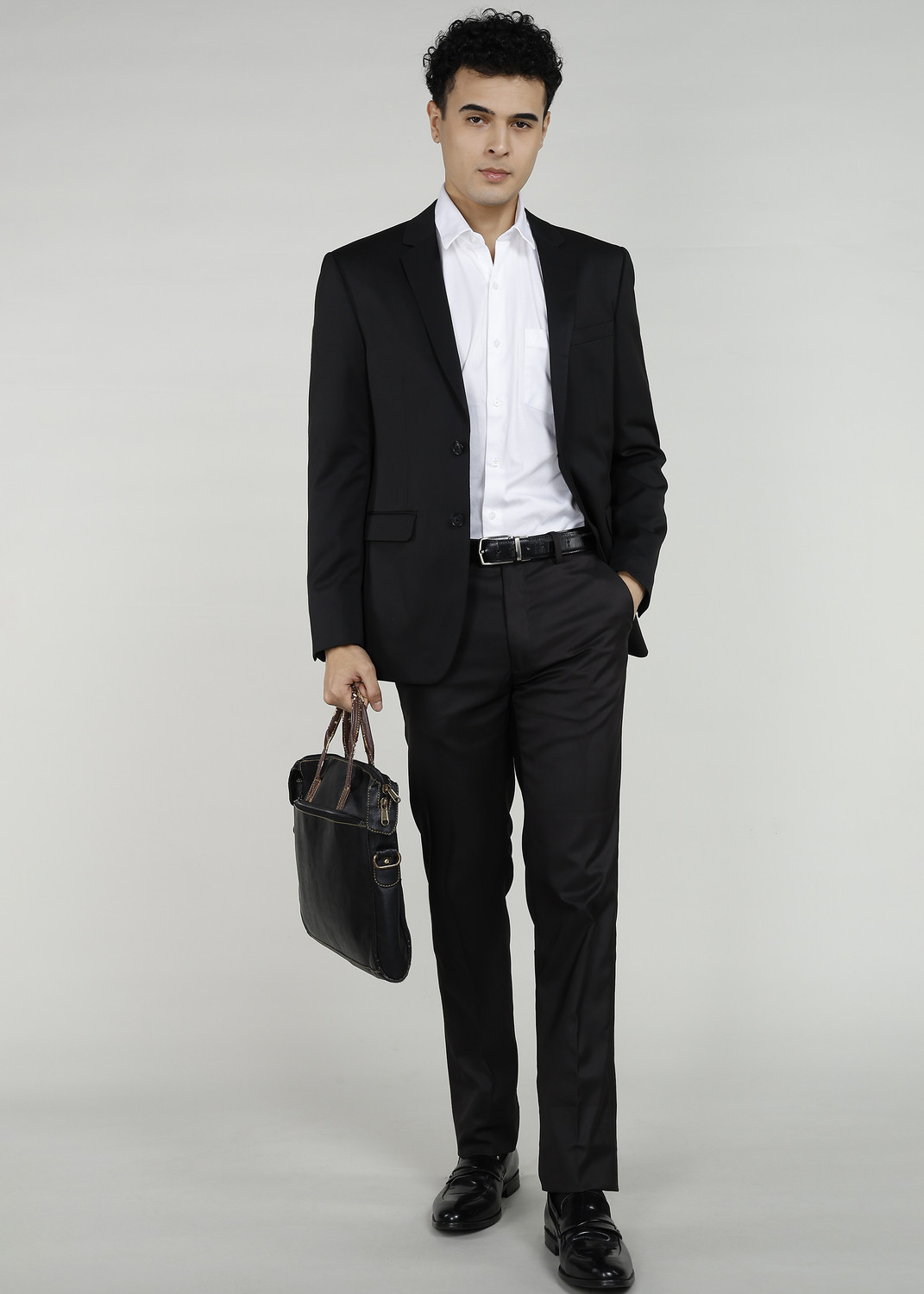 Image of PETER ENGLAND Solid Single Breasted Casual Men Blazer