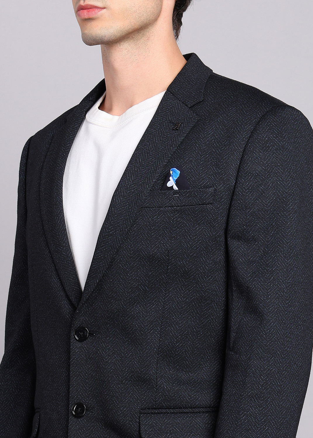 Image of KILLER Chevron Single Breasted Casual Men Blazer