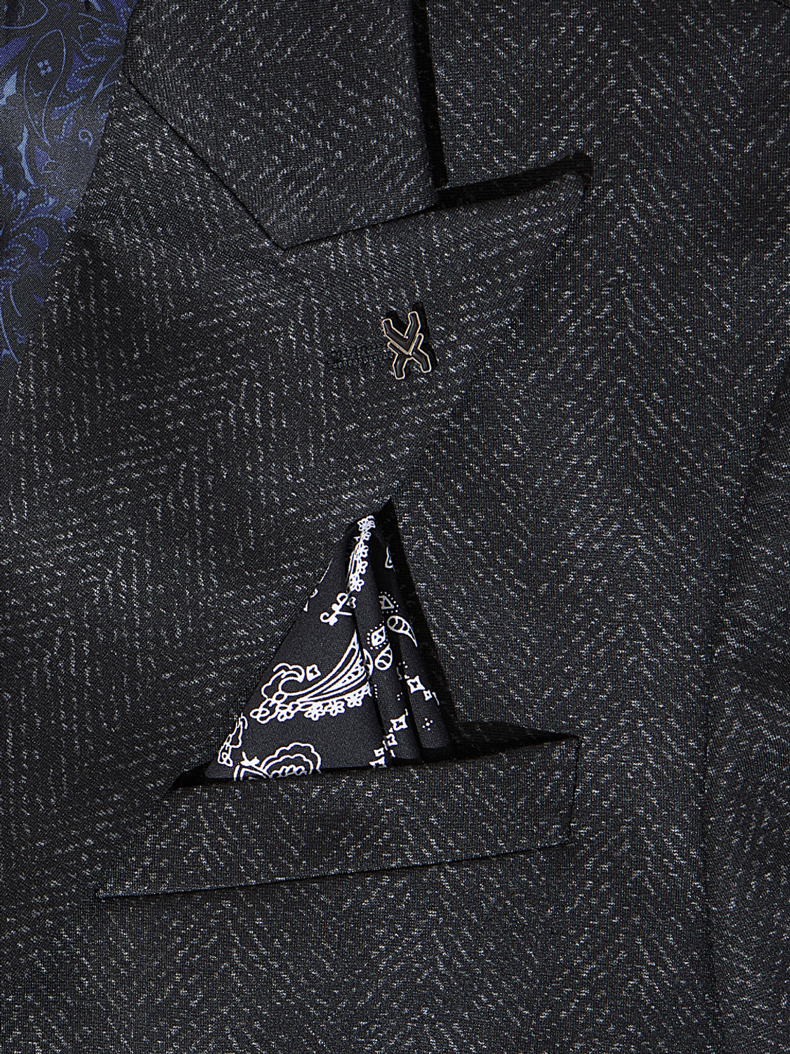 Image of KILLER Self Design Double Breasted Casual Men Blazer