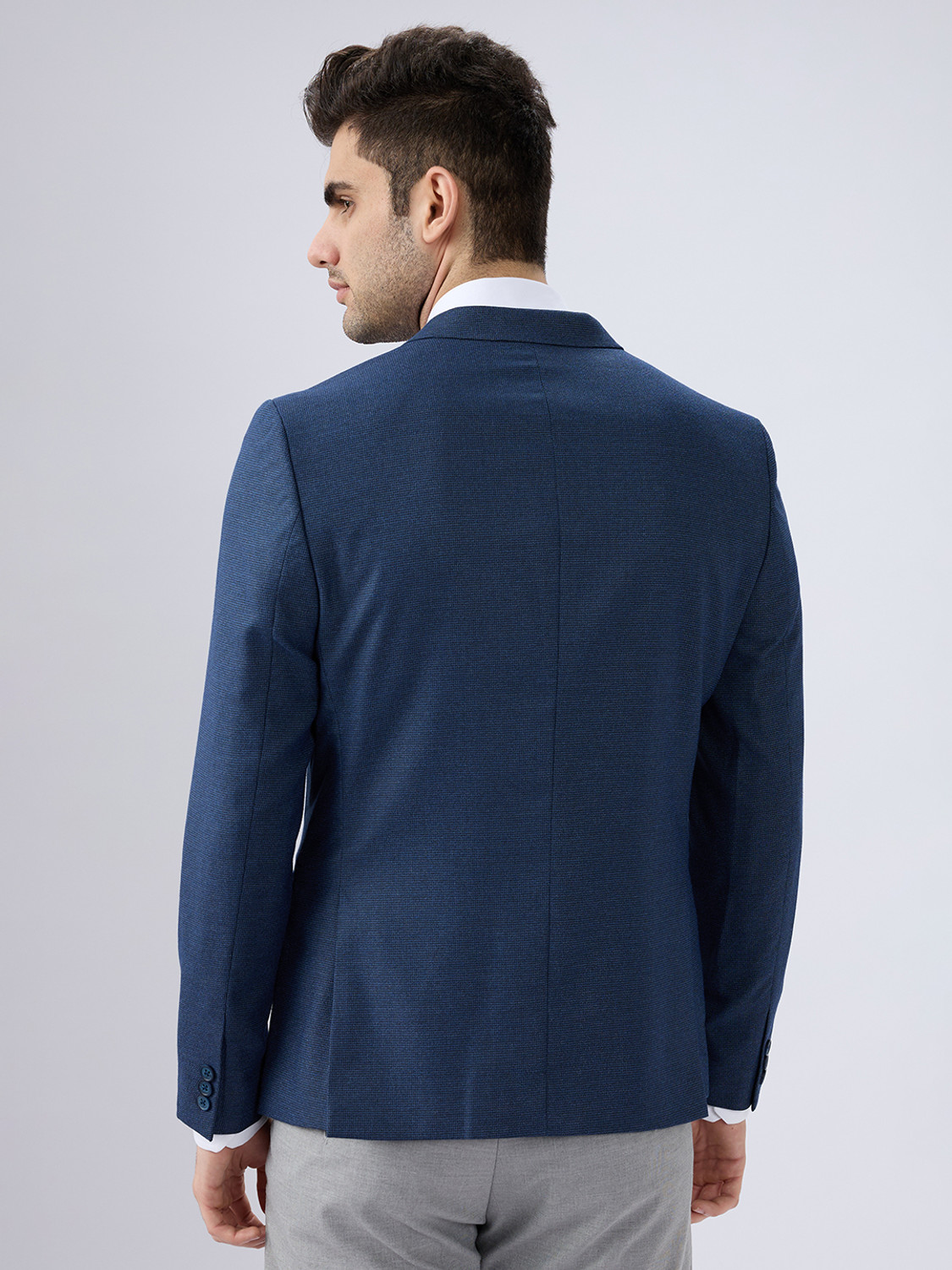 Image of KILLER Solid Single Breasted Casual Men Blazer